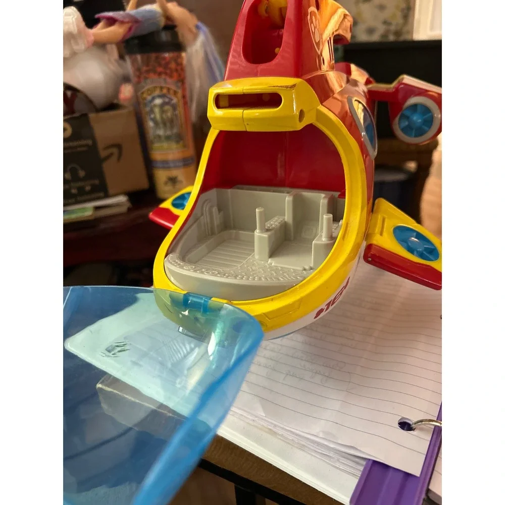 Paw Patrol Skye Airplane Vehicle Toy Lights Sounds Rescue Mission Action Figure‎
